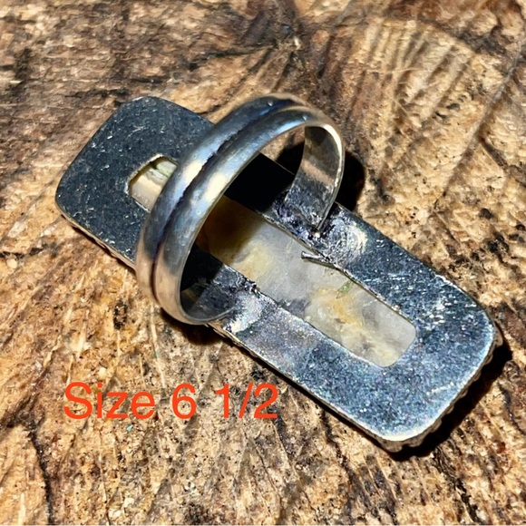 Crazy Lace Agate Ring Size 6 1/2 - Picture 12 of 13